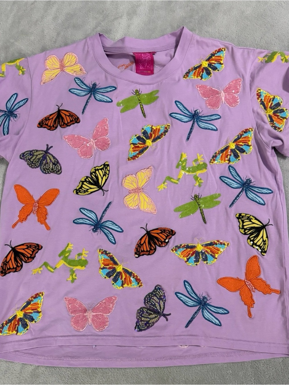 Queen of Sparkles front and back Butterfly XS